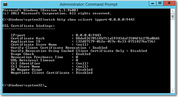 Admin Command Prompt